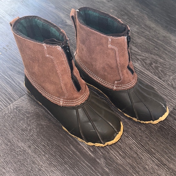 RED Head Duck Hunting Boots Women Insulated Waterproof Front Zip 5229026 Size 8 - Picture 3 of 9